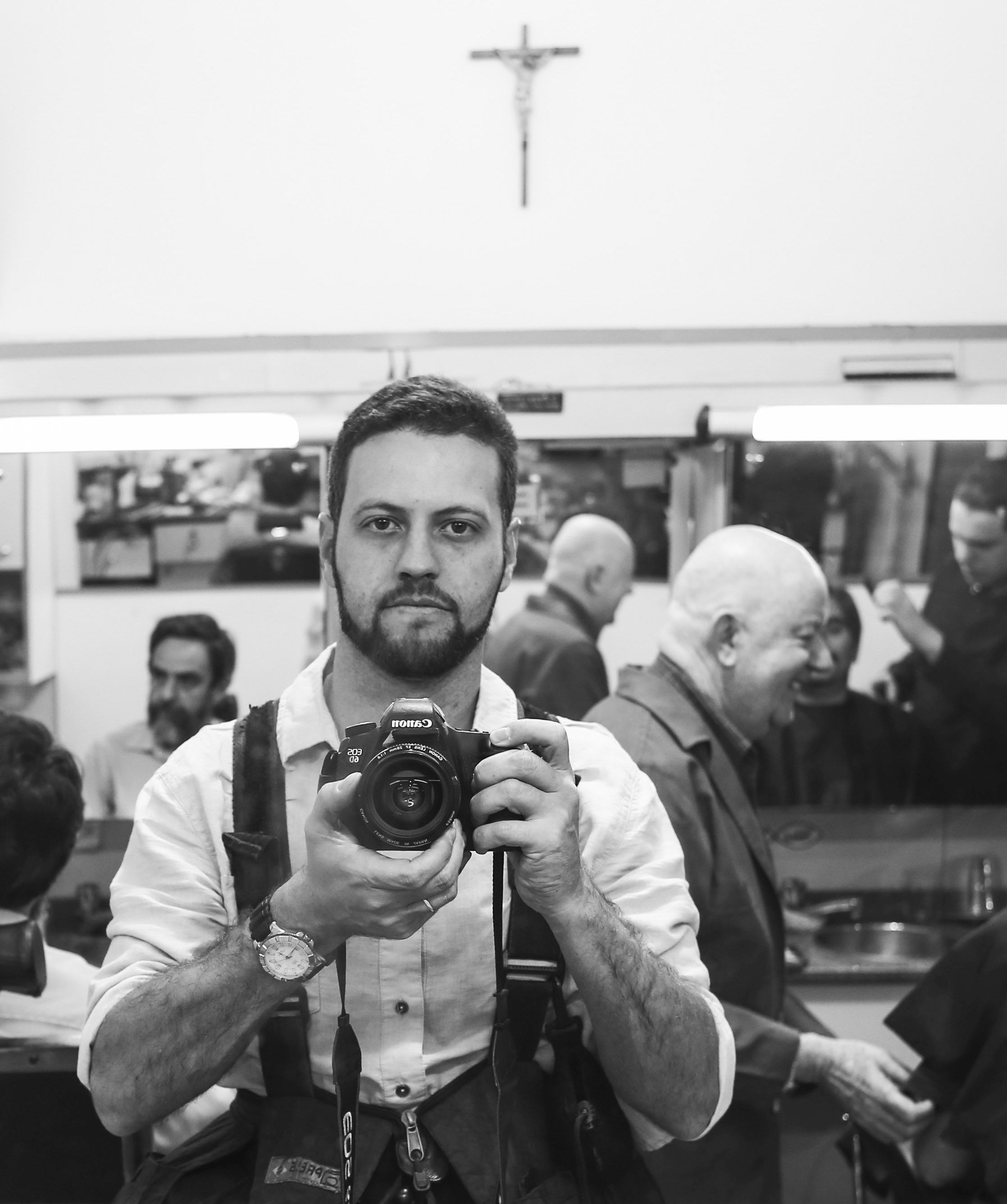 Auto retrato Daniel Castellano Auto retrato Daniel Castellano