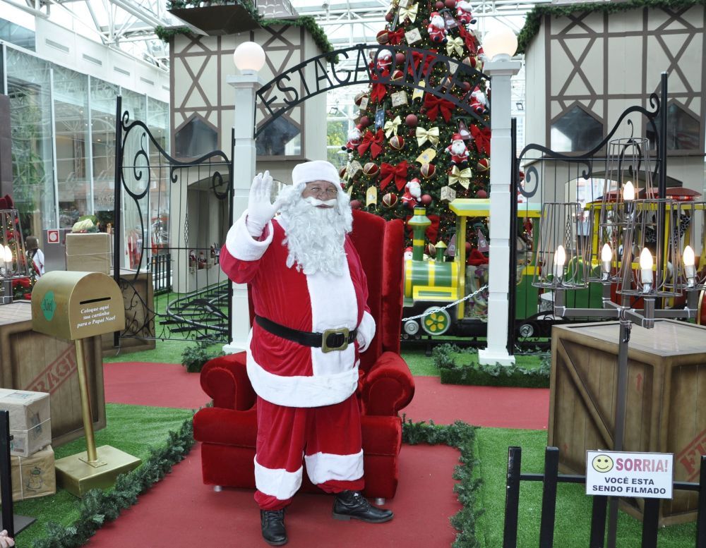 Papai Noel do Shopping Novo Batel