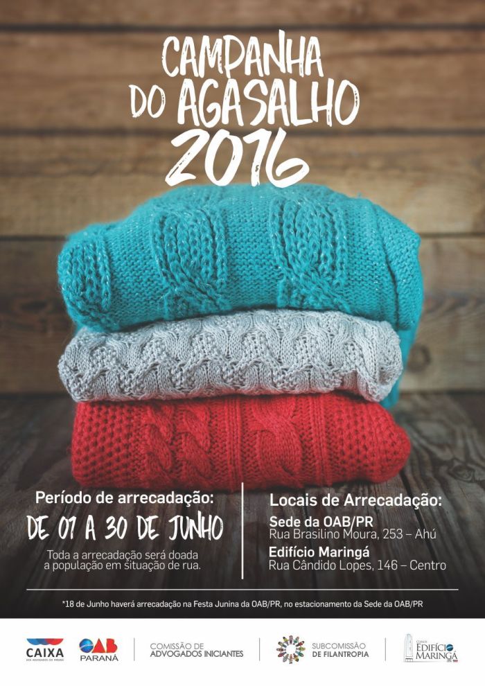 Arrecada&ccedil;&atilde;o da campanha ser&aacute; destinada &agrave; popula&ccedil;&atilde;o em situa&ccedil;&atilde;o de rua (Divulga&ccedil;&atilde;o)