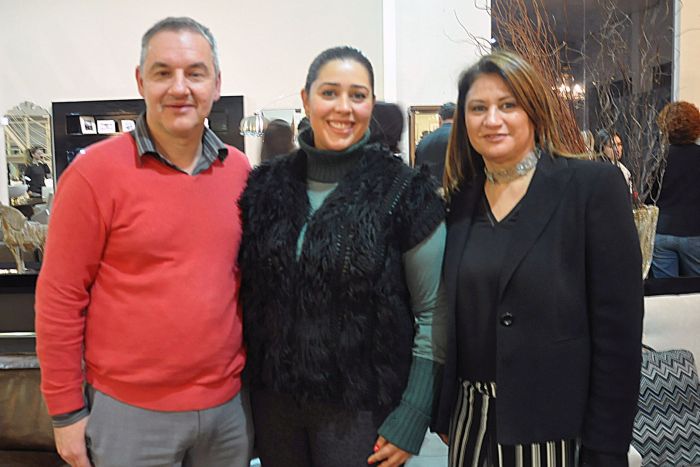 Arquitetos Marcelo Calixto e Rose Guazzi com Silva Pedroso Xavier