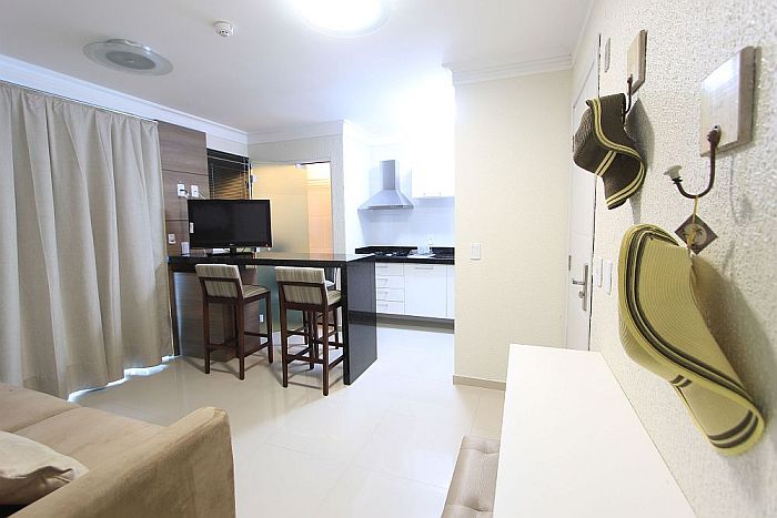 Sala do apartamento superior (Divulga&ccedil;&atilde;o/Summer Beach)