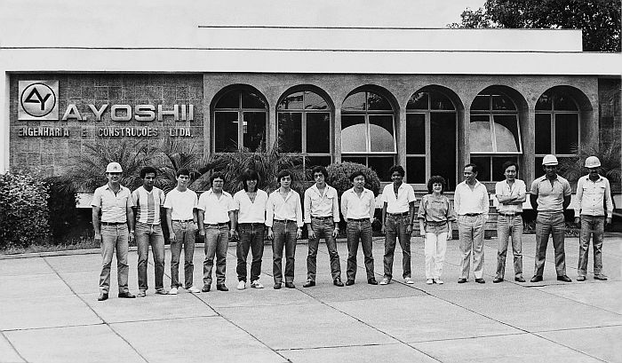 Em 1975, a equipe A.Yoshii come&ccedil;ava suas atividades no norte do Paran&aacute; - Cr&eacute;dito: Divulga&ccedil;&atilde;o 