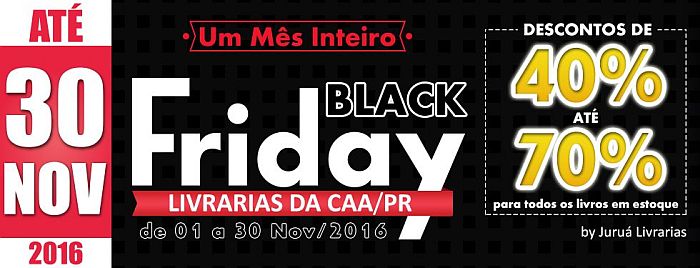 Campanha vai até o dia 30 de novembro em todas as livrarias do estado