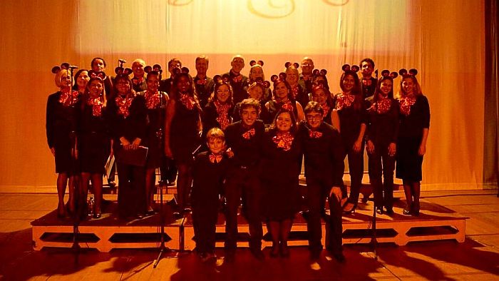 Segunda participa&ccedil;&atilde;o do Coral da CAA e OAB Paran&aacute; em um espet&aacute;culo c&ecirc;nico musical promovido pelo Coral FAE e Big Belas Band