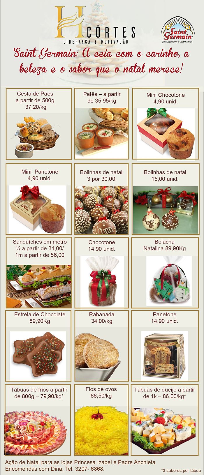 Card&aacute;pio contempla doces e salgados (Divulga&ccedil;&atilde;o)