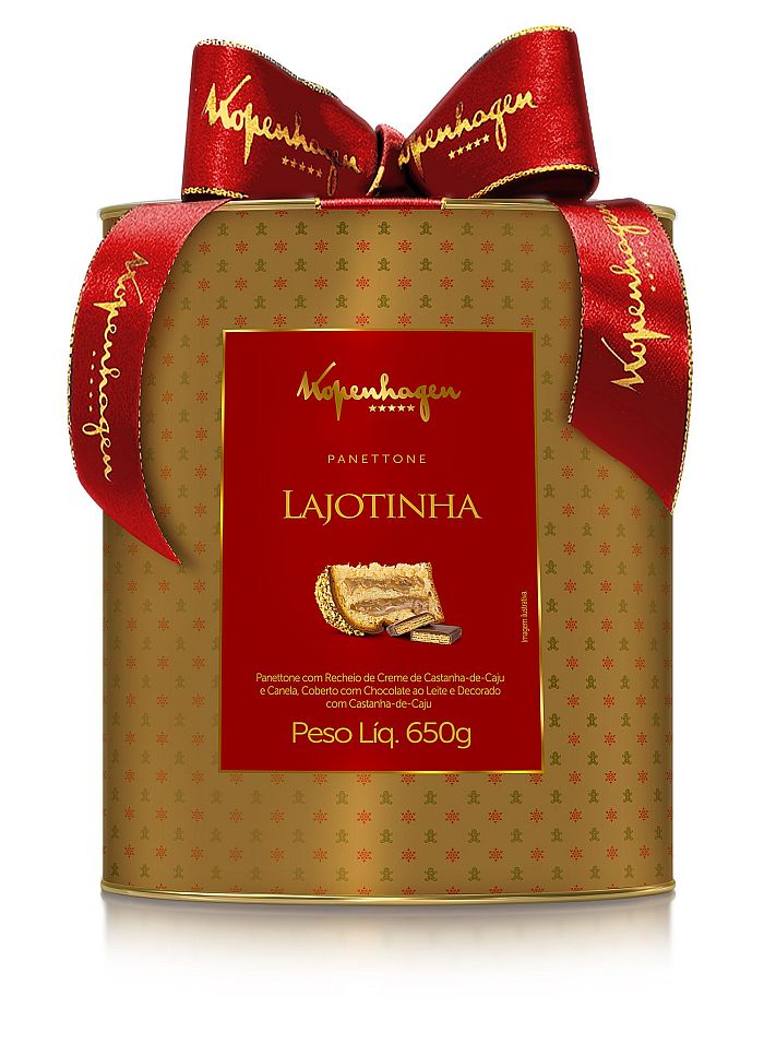 LAN&Ccedil;AMENTO &ndash; Panettone Lajotinha &ndash; 650 G &ndash; Pre&ccedil;o sugerido: R$ 74,90 (Divulga&ccedil;&atilde;o)