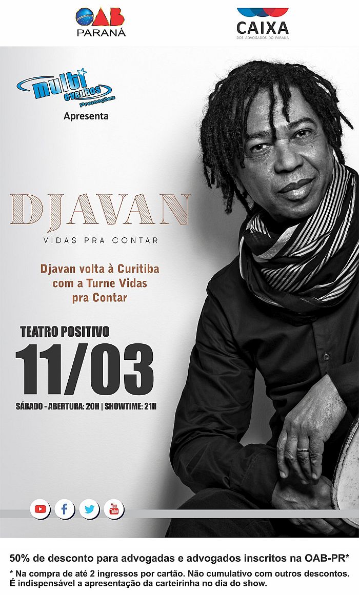 Ingressos à venda pelo Disk Ingressos e na bilheteria do teatro