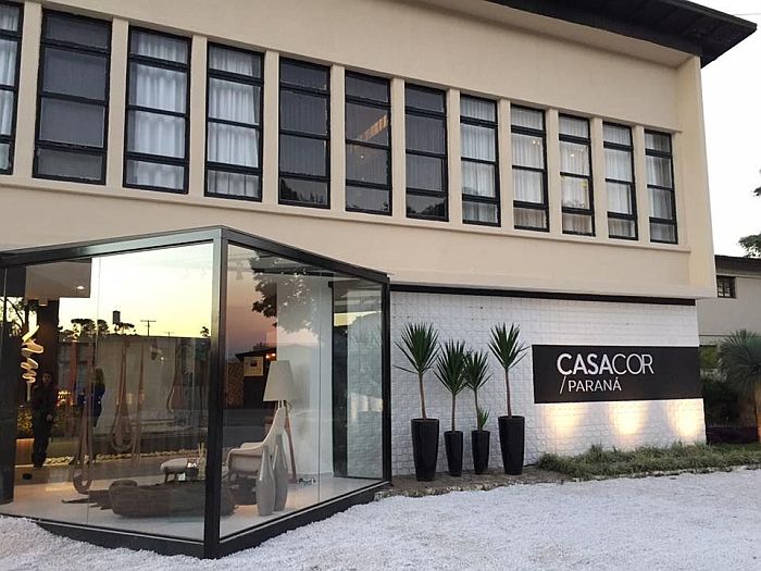 Os ambientes foram projetados na sede do Jockey Club (Facebook-Casa Cor PR)