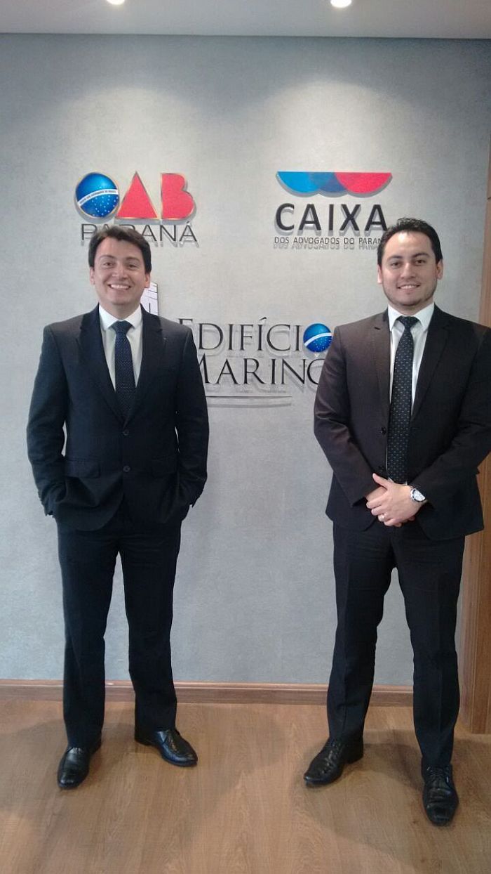 Os irm&atilde;os advogados William e Diogo aprovaram estrutura do Edif&iacute;cio Maring&aacute; (Divulga&ccedil;&atilde;o)