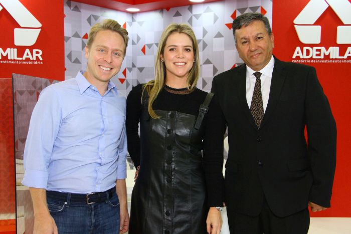 O presidente da Ademi/PR, Jacirlei Soares Santos, esteve presente no estande da Ademilar Consórcio de Investimento Imobiliário - Crédito: Eneas Gomes O presidente da Ademi/PR, Jacirlei Soares Santos, esteve presente no estande da Ademilar Consórcio de Investimento Imobiliário - Crédito: Eneas Gomes