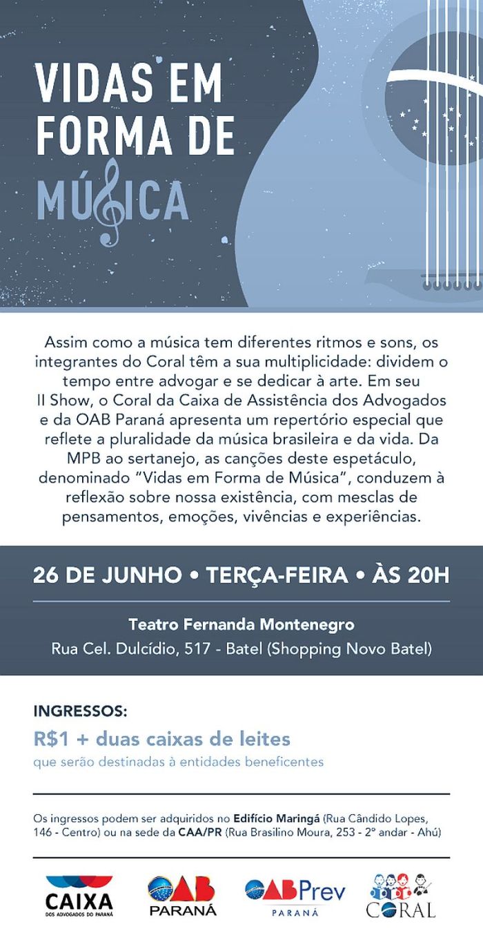 Grupo vocal apresentar&aacute; 'Vidas em forma de m&uacute;sica' no Teatro Fernanda Montenegro - Foto: Divulga&ccedil;&atilde;o