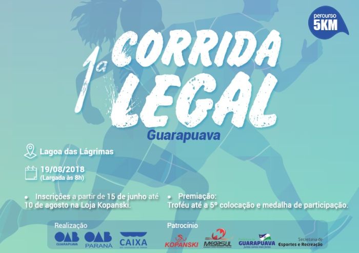 Corrida é resultado do projeto desenvolvido pela CAA/PR em 11 cidades paranaense - Foto: Divulgação