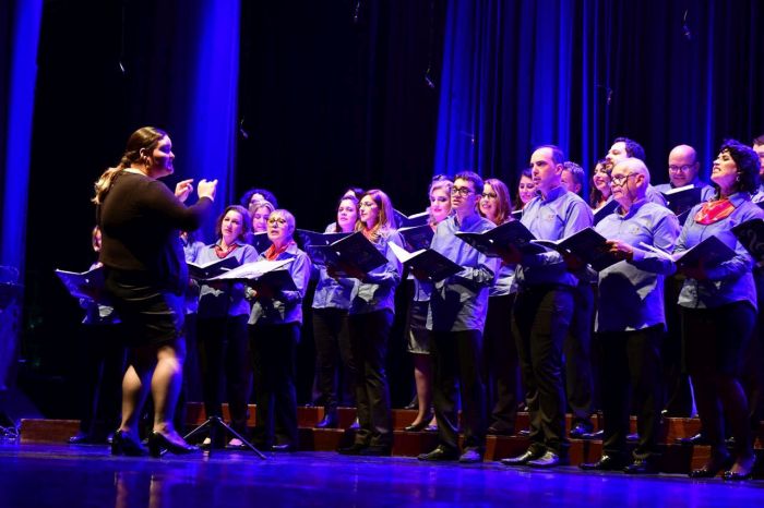 Grupo vocal tem mostrado maturidade em seus shows - Foto: Enio Salgado/CAAPR Grupo vocal tem mostrado maturidade em seus shows - Foto: Enio Salgado/CAAPR