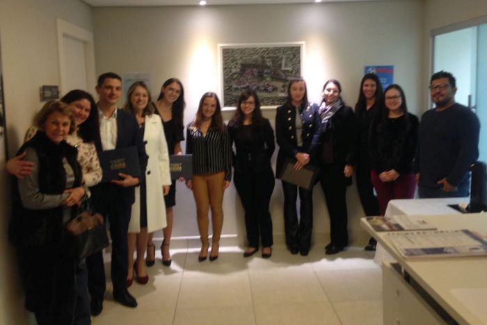 Advogados participantes do curso realizado no Edifício Maringá no final de junho - Foto: Divulgação