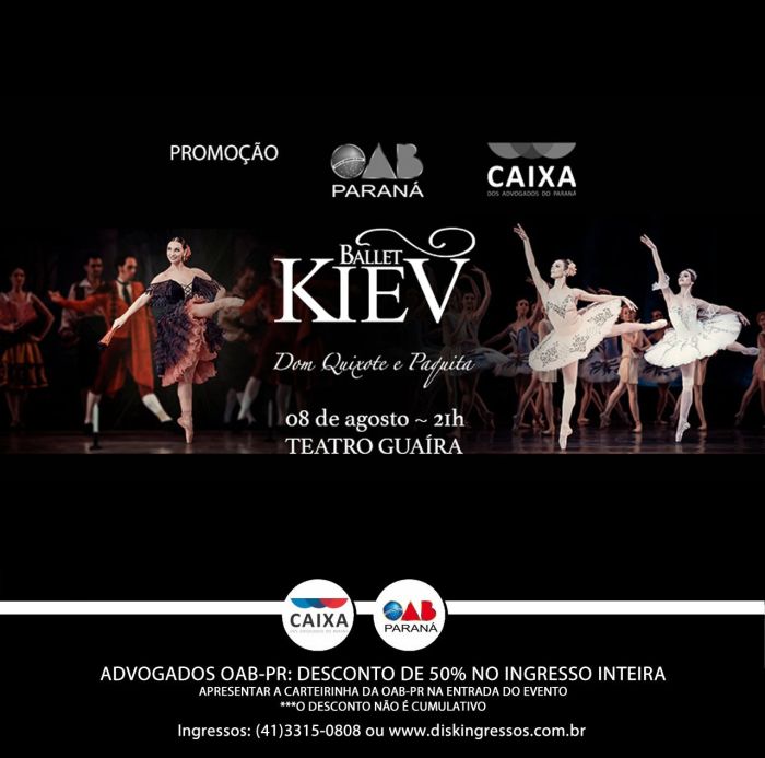 Companhia da Ucr&acirc;nia apresenta cl&aacute;ssicos do bal&eacute; - Foto: Divulga&ccedil;&atilde;o