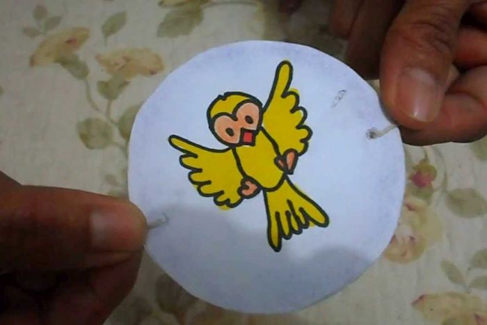 Crianças vão aprender a fazer um taumatrópio - Foto: Divulgação