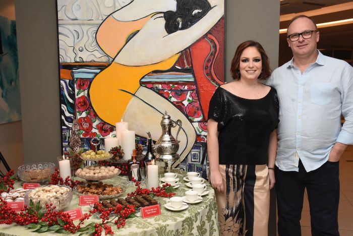 A vice-presidente Carolina Schussel e o presidente Eroulths Cortiano Junior - Foto: Bebel Ritzmann