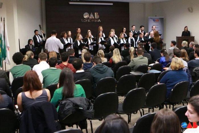 Coral Londrina se apresentou em diversos eventos na sede da Subseção - Foto: Divulgação