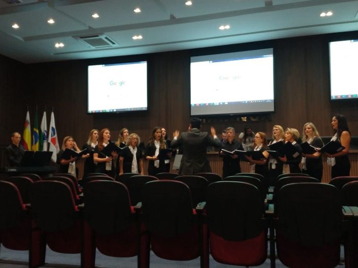  Formado em dezembro de 2018, atualmente o Coral tem 28 participantes - Foto: Divulgação