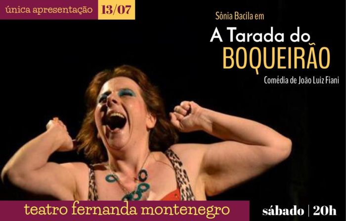 Peça será apresentada no sábado, no Teatro Fernanda Montenegro - Foto: Divulgação Peça será apresentada no sábado, no Teatro Fernanda Montenegro - Foto: Divulgação