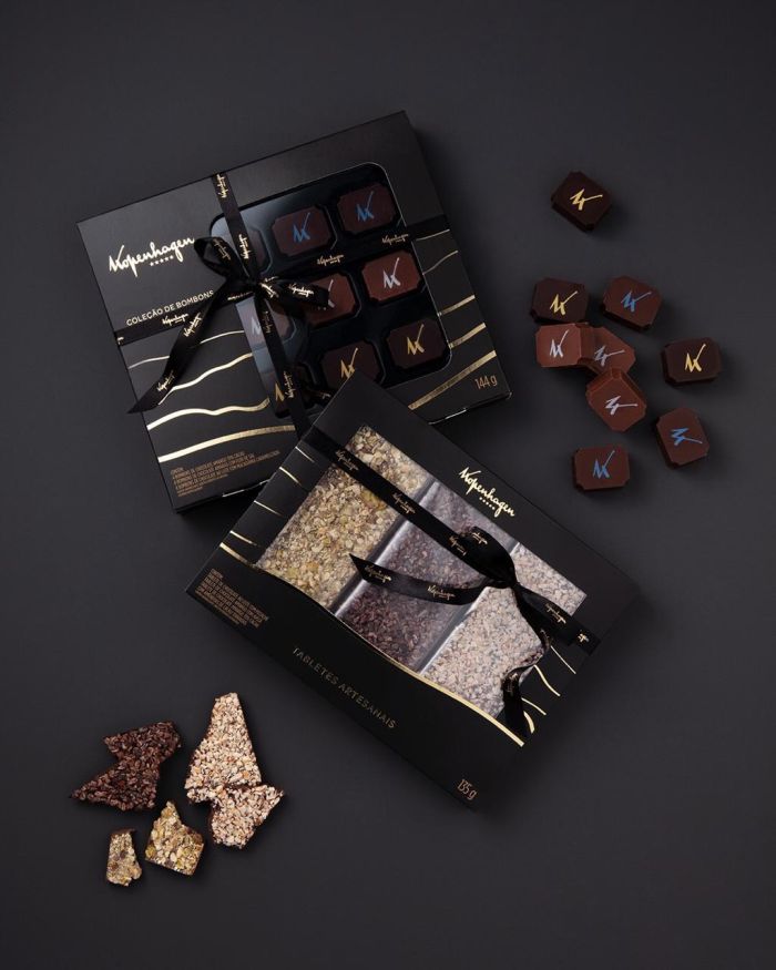 Caixa Coleção de Bombons e Tabletes Artesanais para comemorar a data - Foto: Divulgação Caixa Coleção de Bombons e Tabletes Artesanais para comemorar a data - Foto: Divulgação