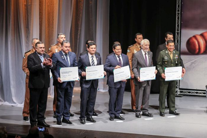 Todos os expoentes da Justiça homenageados - Foto: Divulgação