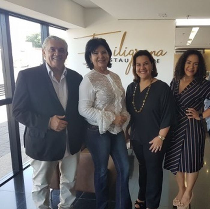 Presidente, Hércules Dias; diretora de eventos, Fátima Fernandes, diretora tesoureira, Mara Roberta e diretora de Comunicação, Érica Lima - Foto: Divulgação Presidente, Hércules Dias; diretora de eventos, Fátima Fernandes, diretora tesoureira, Mara Roberta e diretora de Comunicação, Érica Lima - Foto: Divulgação