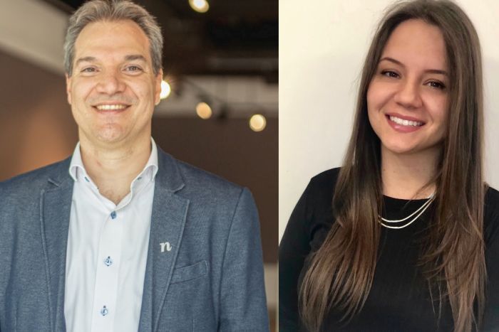 Juan Andrés Vásquez, da Ruta N de Medellín, e Florença Ferreira, de Londres, vão compartilhar as iniciativas smart aplicadas na Colômbia e na Inglaterra. Fotos: Divulgação Juan Andrés Vásquez, da Ruta N de Medellín, e Florença Ferreira, de Londres, vão compartilhar as iniciativas smart aplicadas na Colômbia e na Inglaterra. Fotos: Divulgação