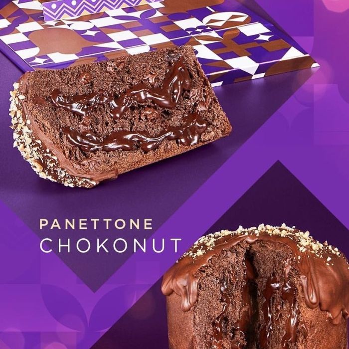 Panettone Chokonut - Foto: Divulgação Panettone Chokonut - Foto: Divulgação