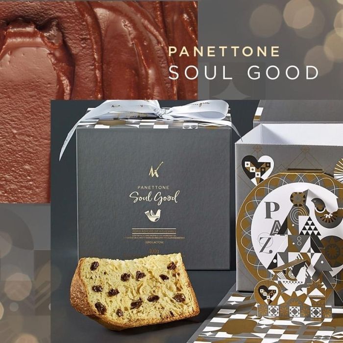 Panettone Soul Good - Foto: Divulgação Panettone Soul Good - Foto: Divulgação
