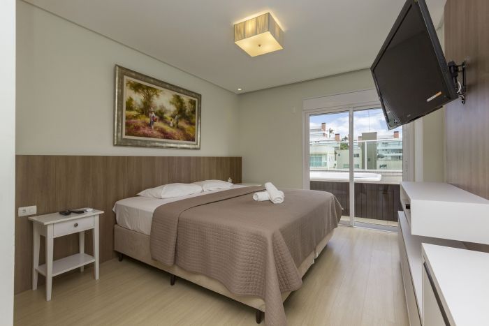 Quarto de uma das unidades da Mattos Investimentos - Foto: Divulgação Quarto de uma das unidades da Mattos Investimentos - Foto: Divulgação