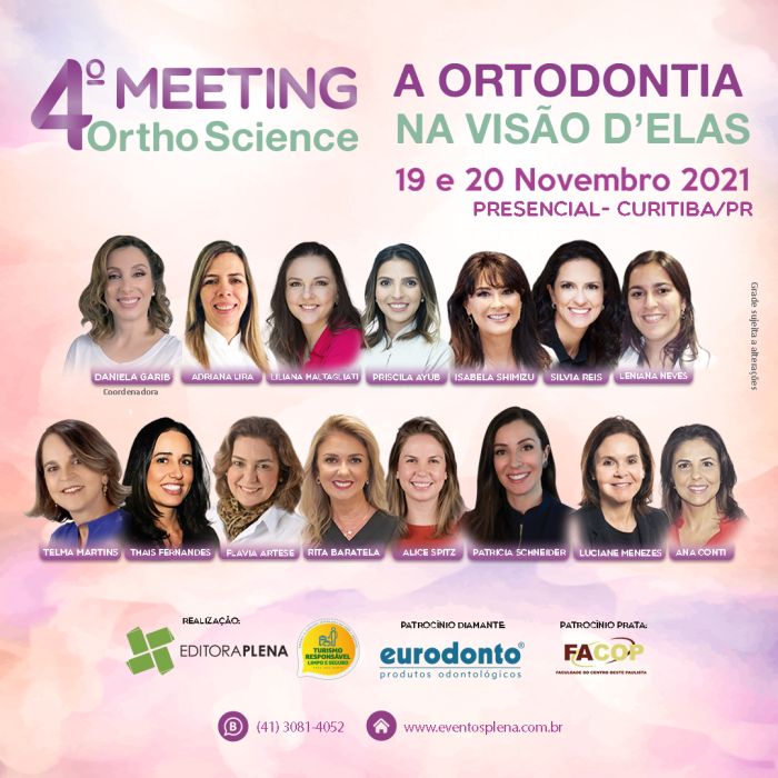 4º Meeting Ortho Science acontecerá nos dias 19 e 20 de novembro, em Curitiba - Foto: Divulgação 4º Meeting Ortho Science acontecerá nos dias 19 e 20 de novembro, em Curitiba - Foto: Divulgação
