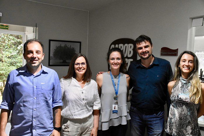 João Bosco, Eloísa Orlandi, Patrícia Martins, Maycon Stahelin,Gabriela Capeletto Foto: Bebel Ritzmann João Bosco, Eloísa Orlandi, Patrícia Martins, Maycon Stahelin,Gabriela Capeletto Foto: Bebel Ritzmann